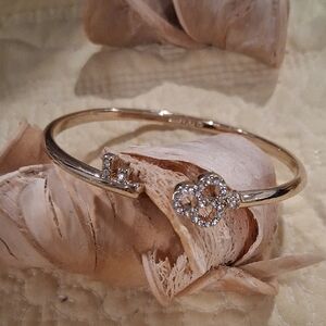 Anne Klein Gold Bracelet with Silver Accents